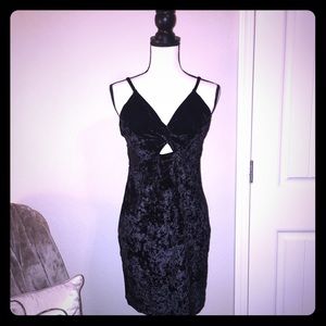 Free People🖤 Black Velvet Dress 🖤Medium🖤